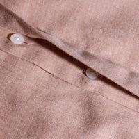 Shirt Omaha orange Swiss Cotton and Wool twill