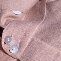 Shirt Omaha orange Swiss Cotton and Wool twill