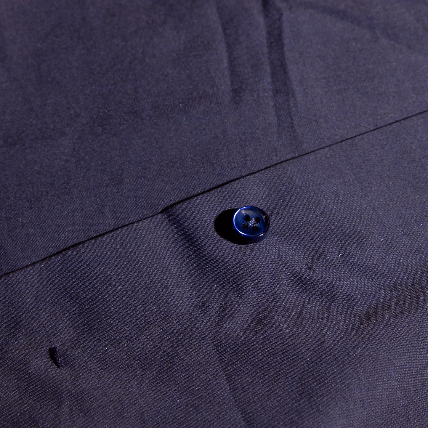 Shirt Oslo navy Swiss Cotton and Silk