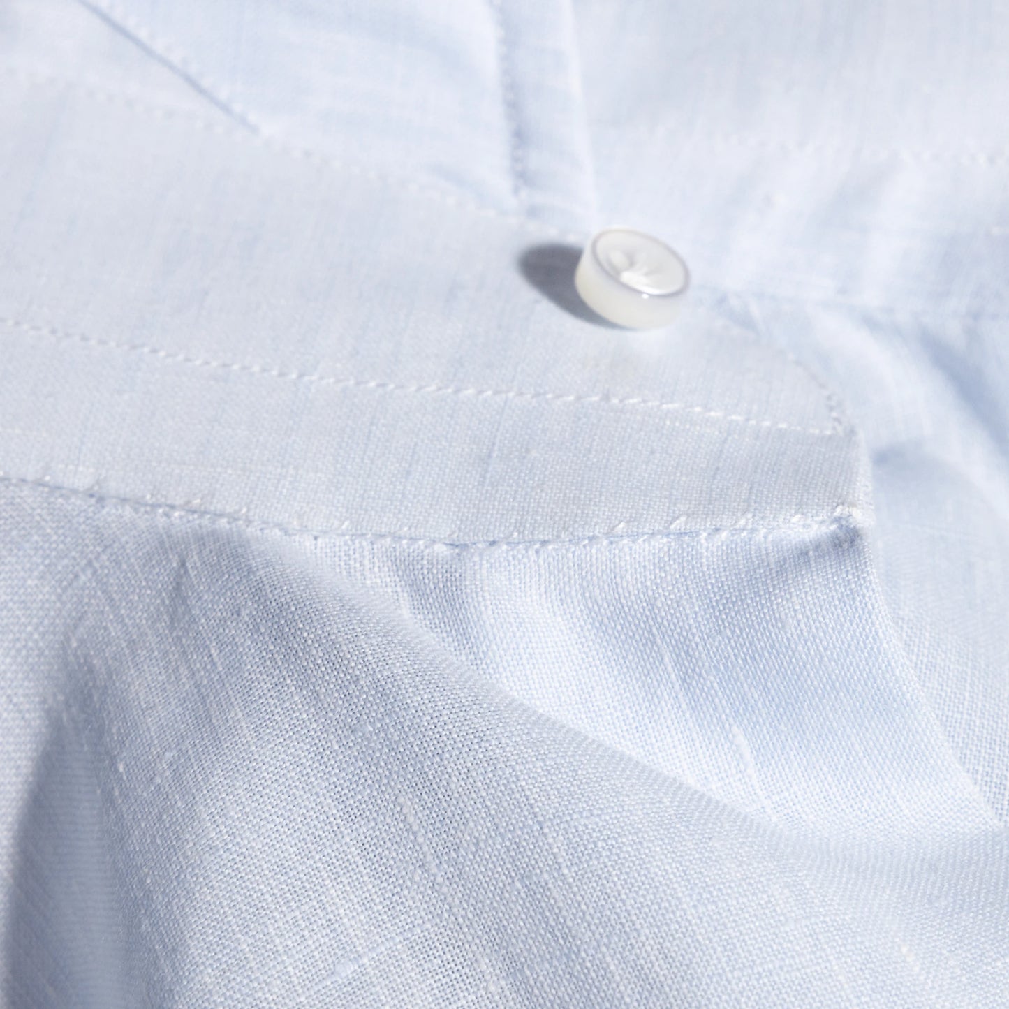 Shirt St. Tropez light blue Linen