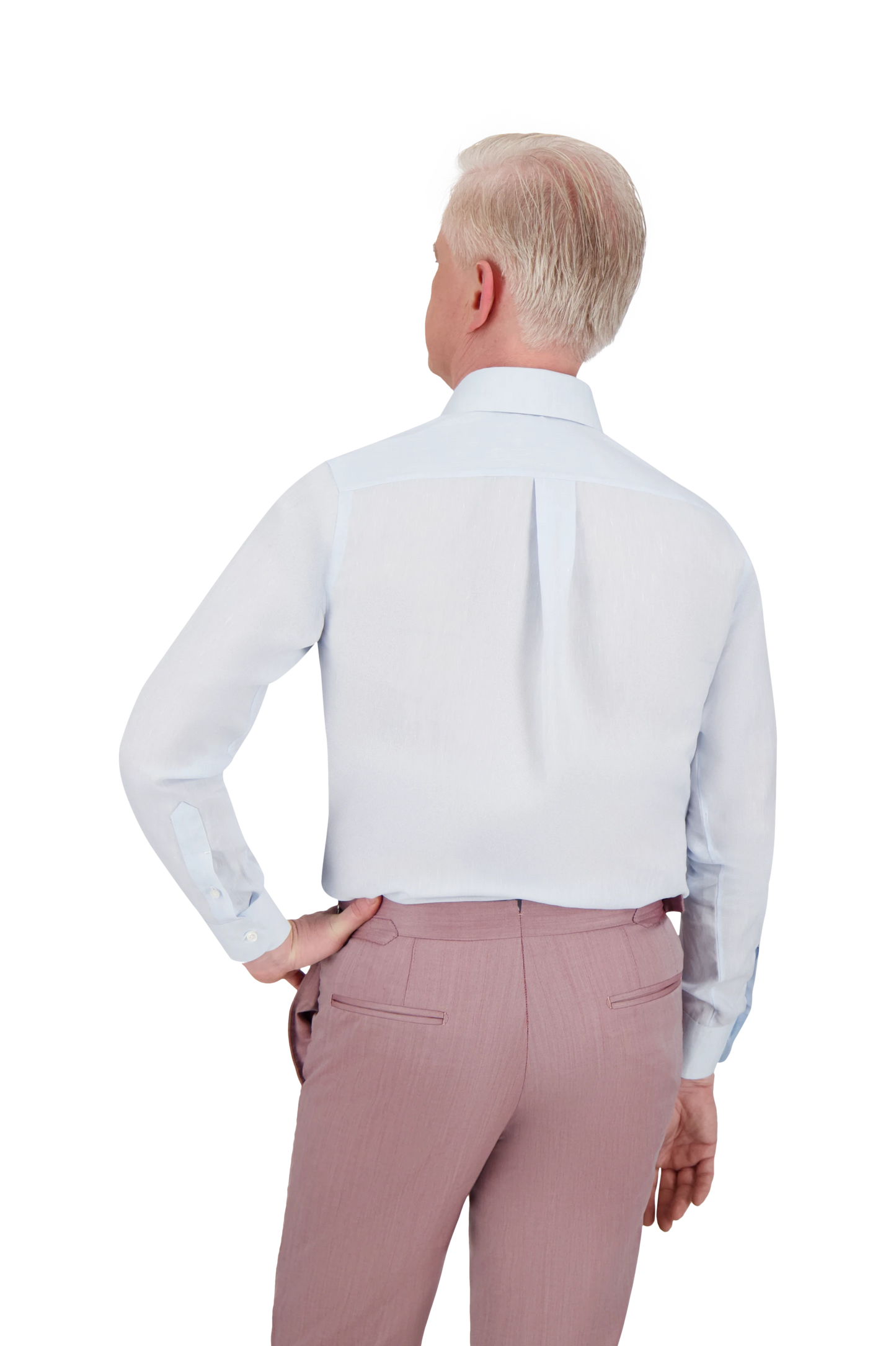 Shirt St. Tropez light blue Linen