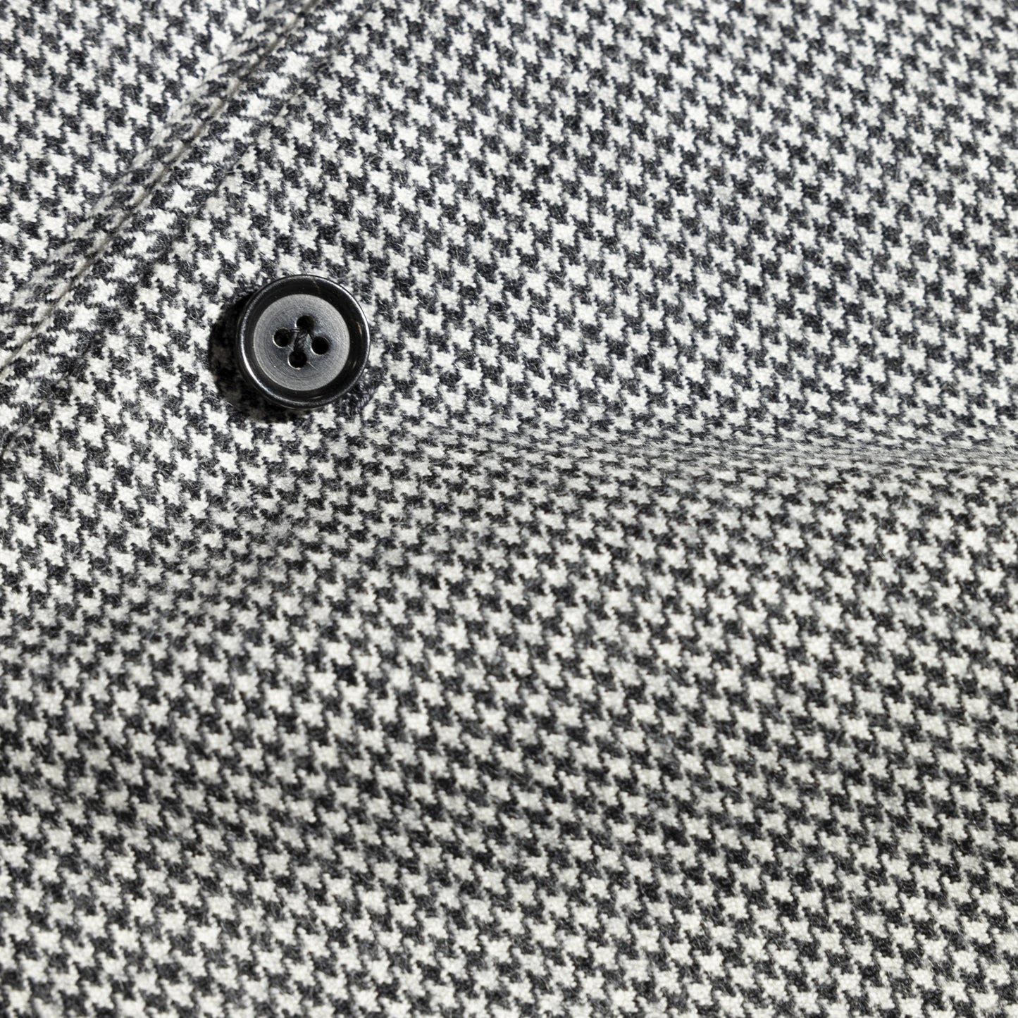 Trousers Amsterdam black and white Wool houndstooth