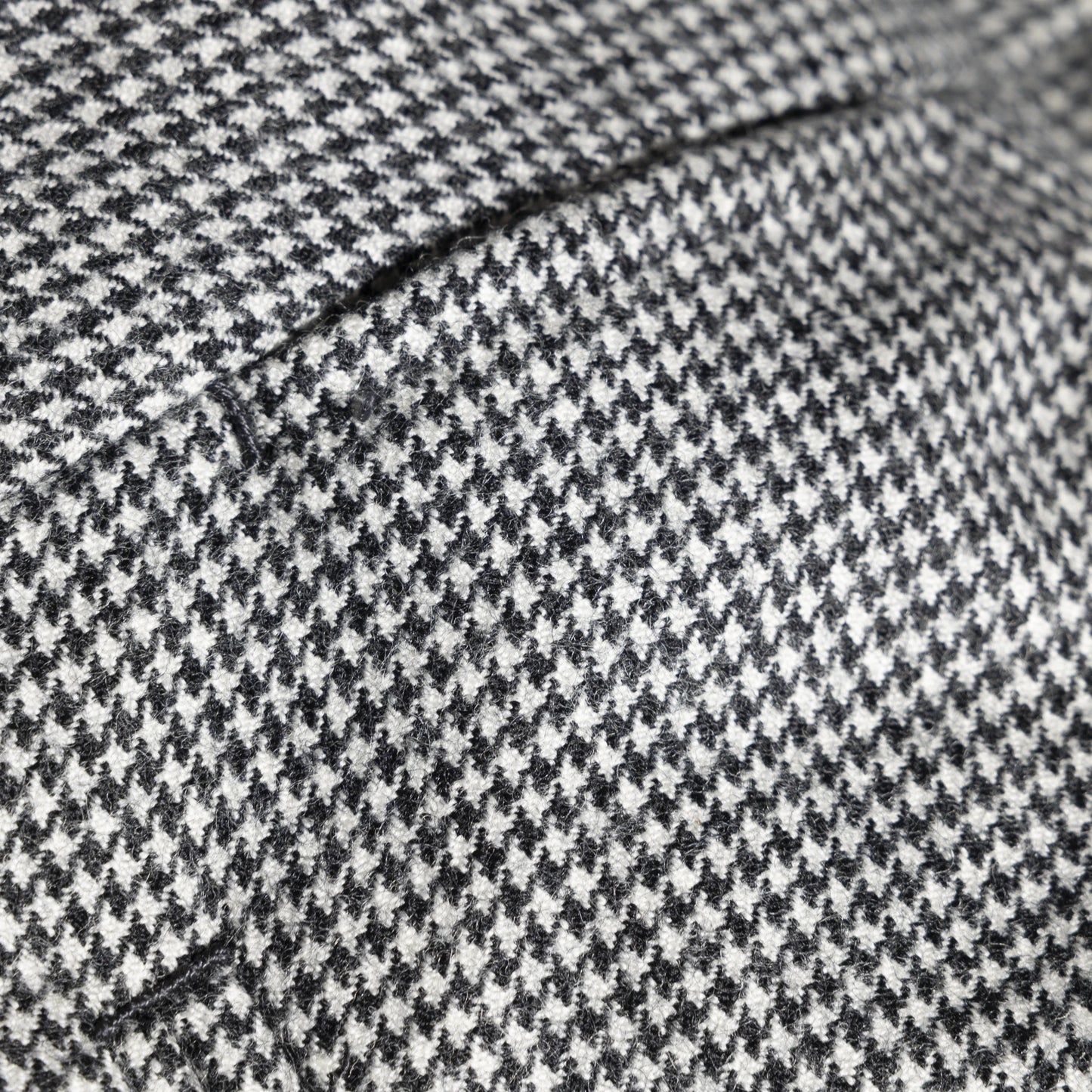 Trousers Amsterdam black and white Wool houndstooth