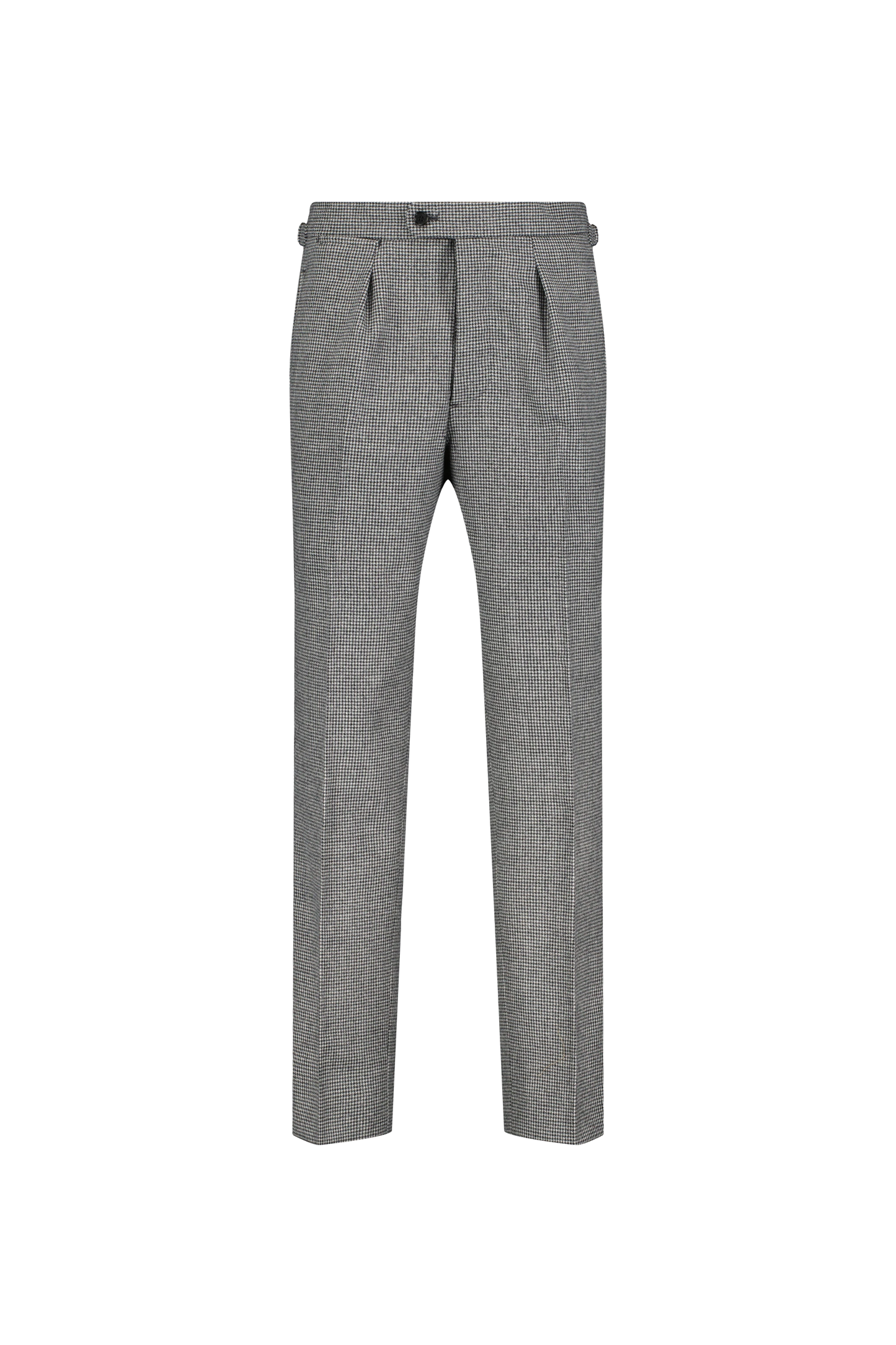 Trousers Amsterdam black and white Wool houndstooth