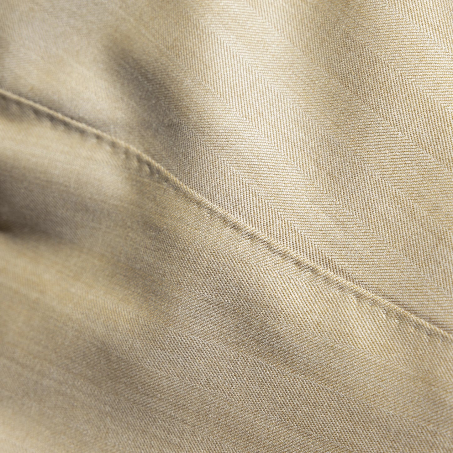 Trousers Charlotte sand Wool and Cashmere herringbone
