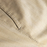 Trousers Charlotte sand Wool and Cashmere herringbone
