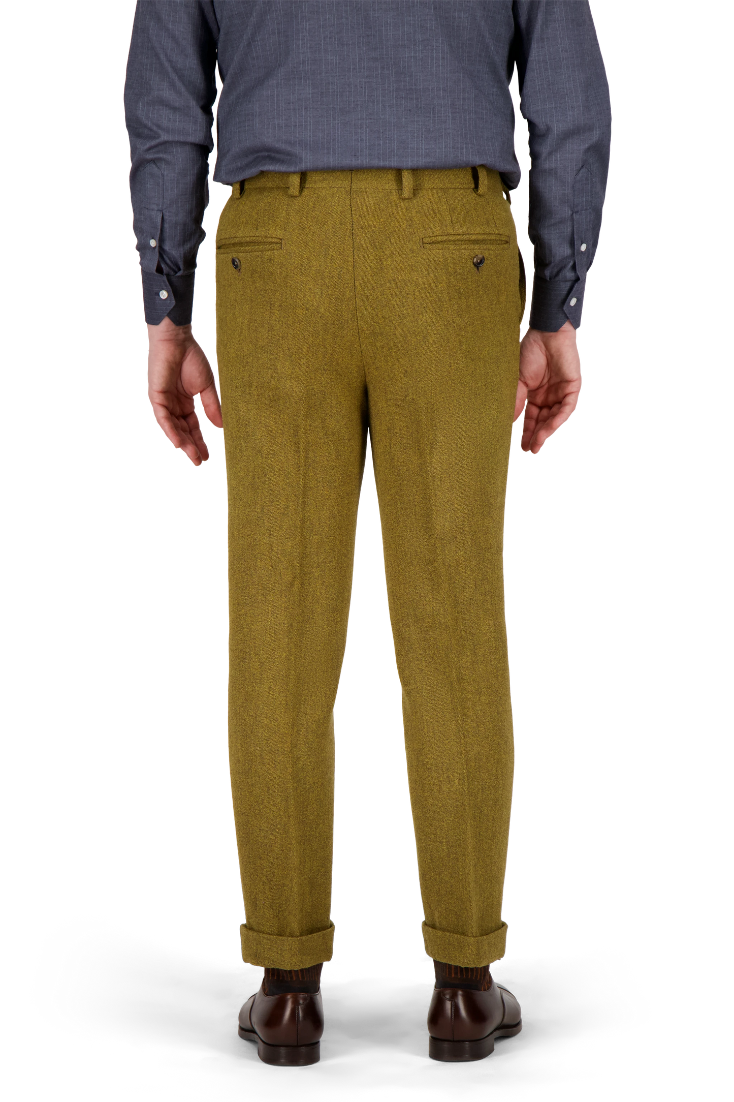 Trousers Sacramento lovat green Wool twist