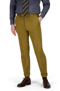 Trousers Sacramento lovat green Wool twist