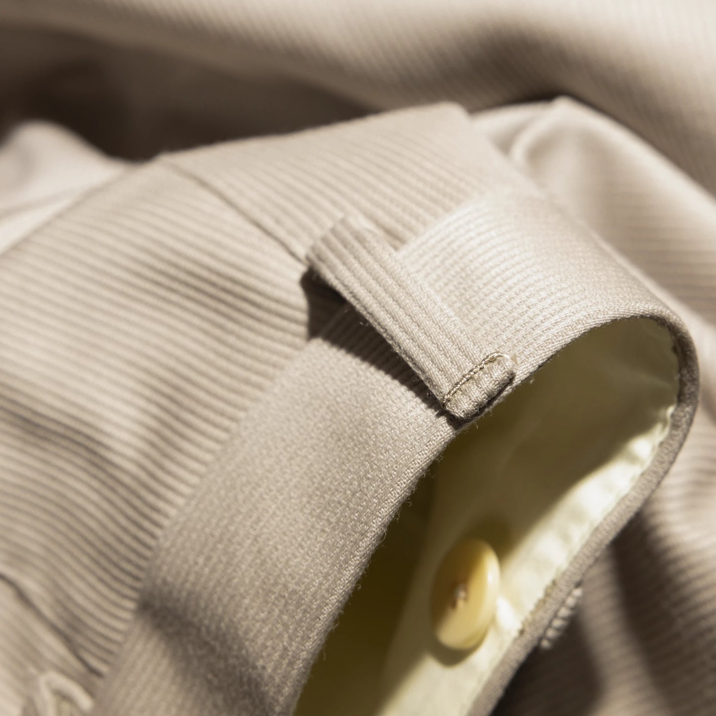 Trousers Orlando beige Wool Bedford Corduroy