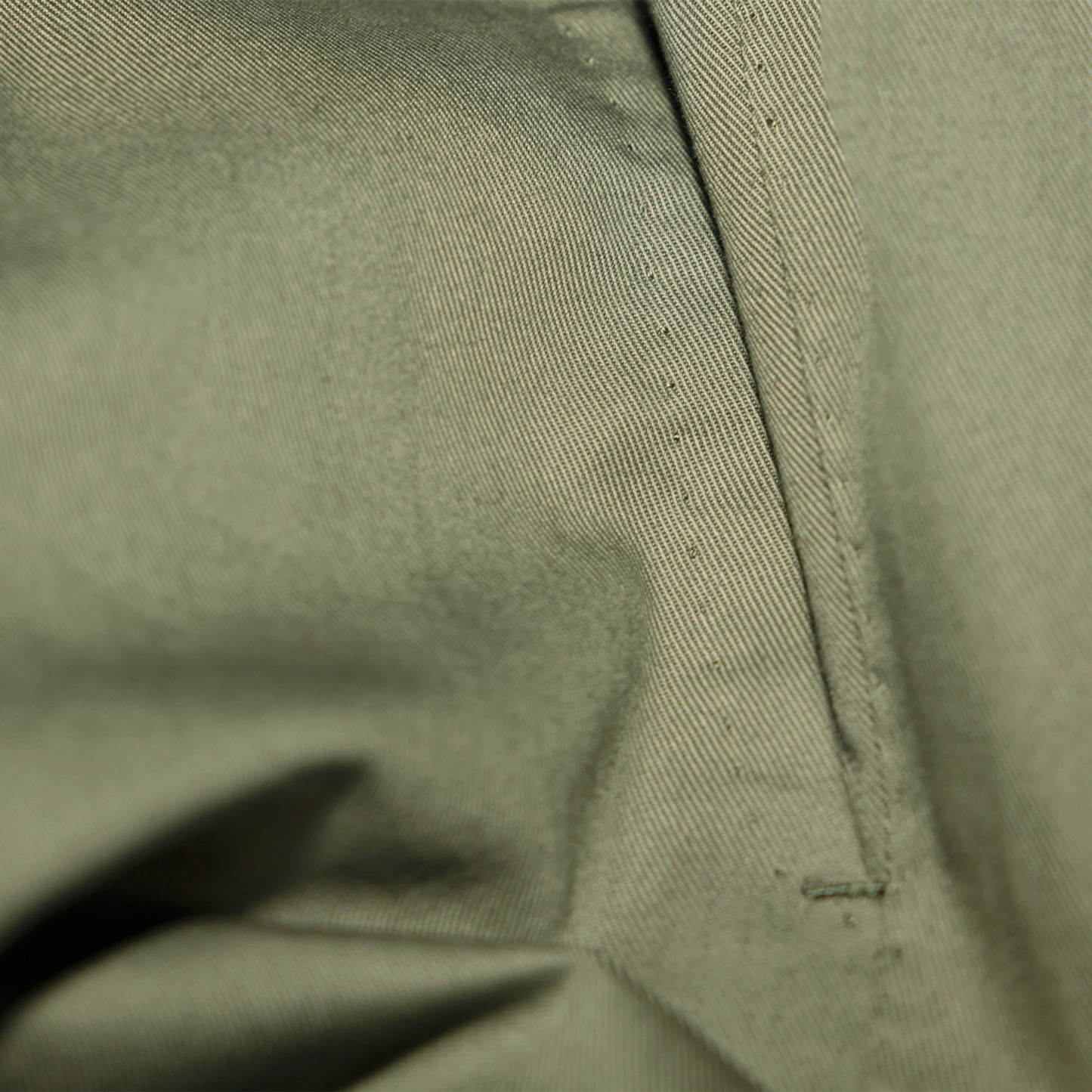 Trousers Hefei green Cotton twill