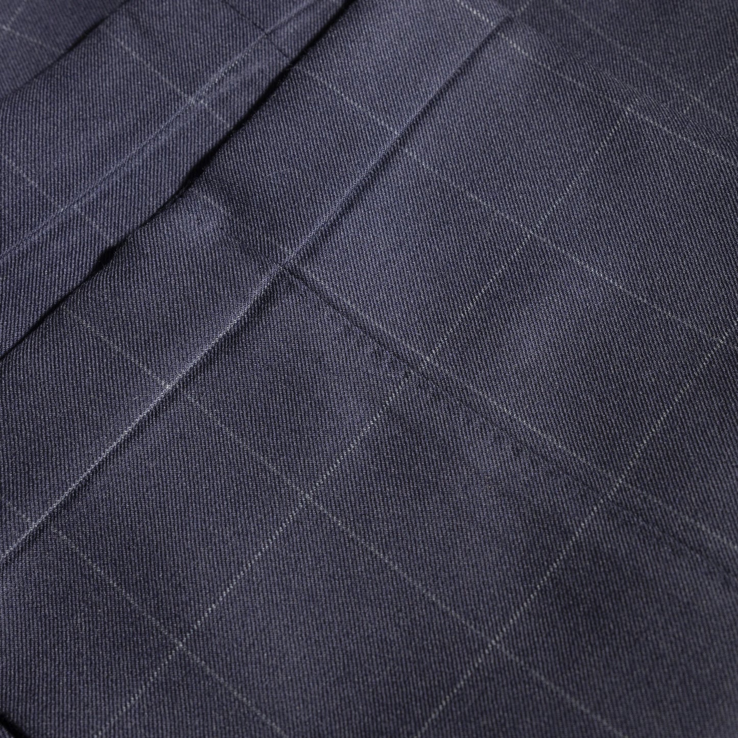 Trousers Jinan navy and grey Wool and Cashmere windowpane