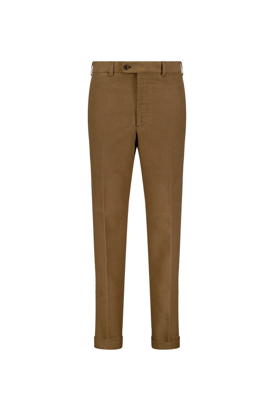 Trousers Las Vegas brown Cotton Moleskin