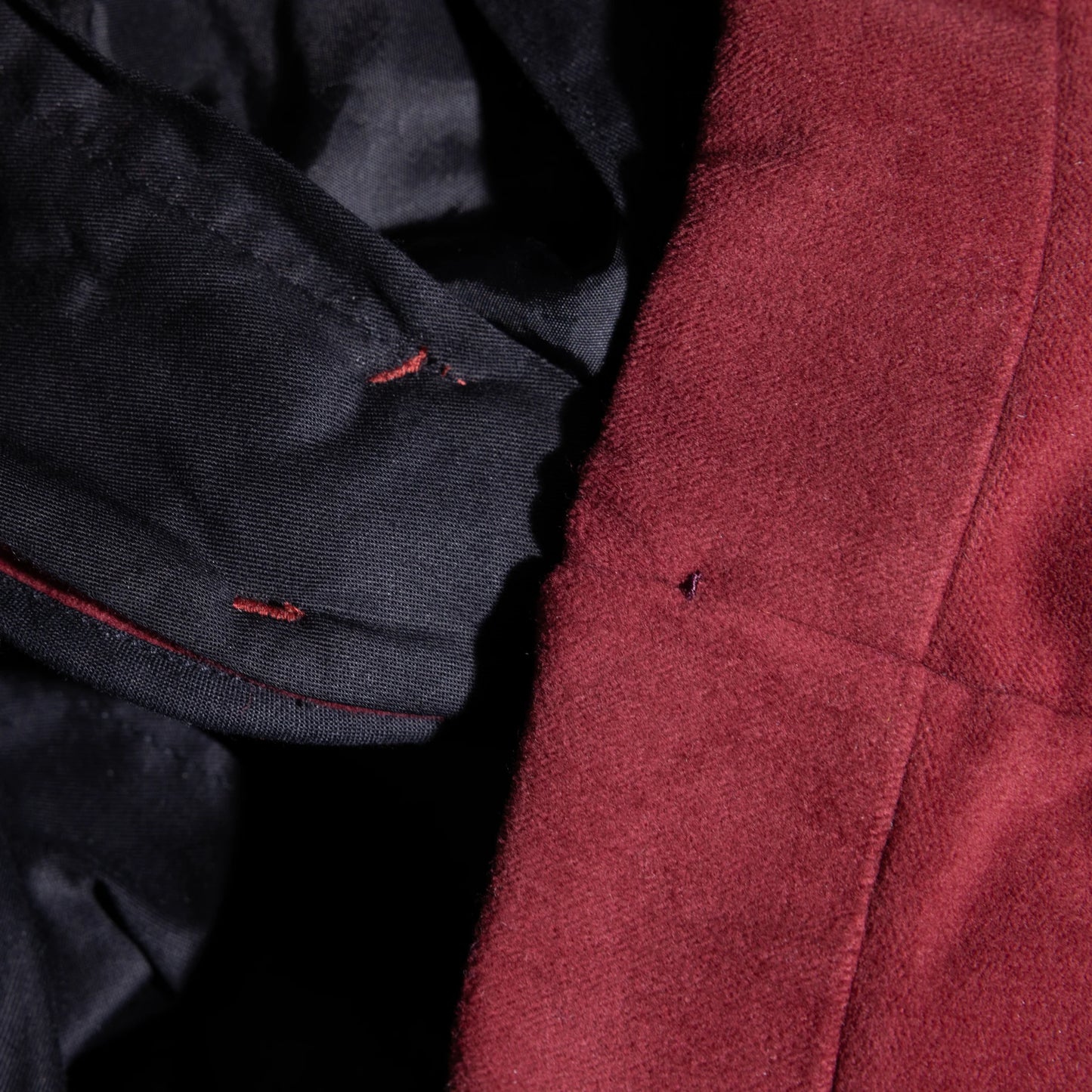 Trousers Cincinnati red Cotton Moleskin