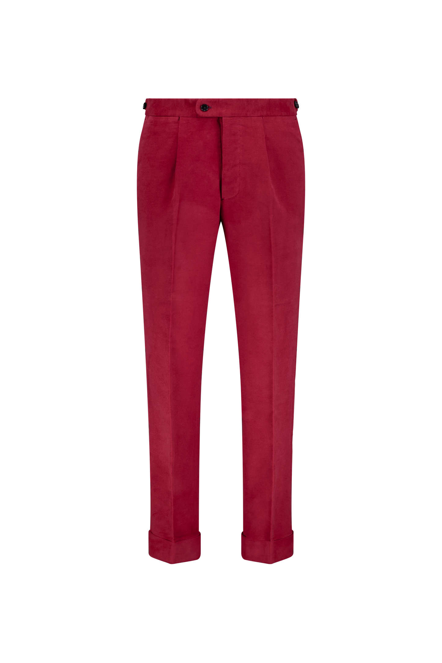 Trousers Cincinnati red Cotton Moleskin