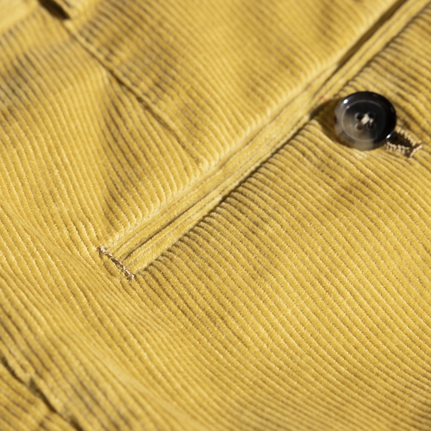 Trousers Memphis yellow Cotton Corduroy