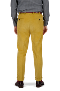 Trousers Memphis yellow Cotton Corduroy