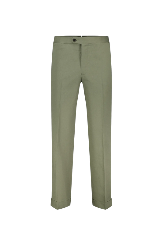 Trousers Hefei green Cotton twill