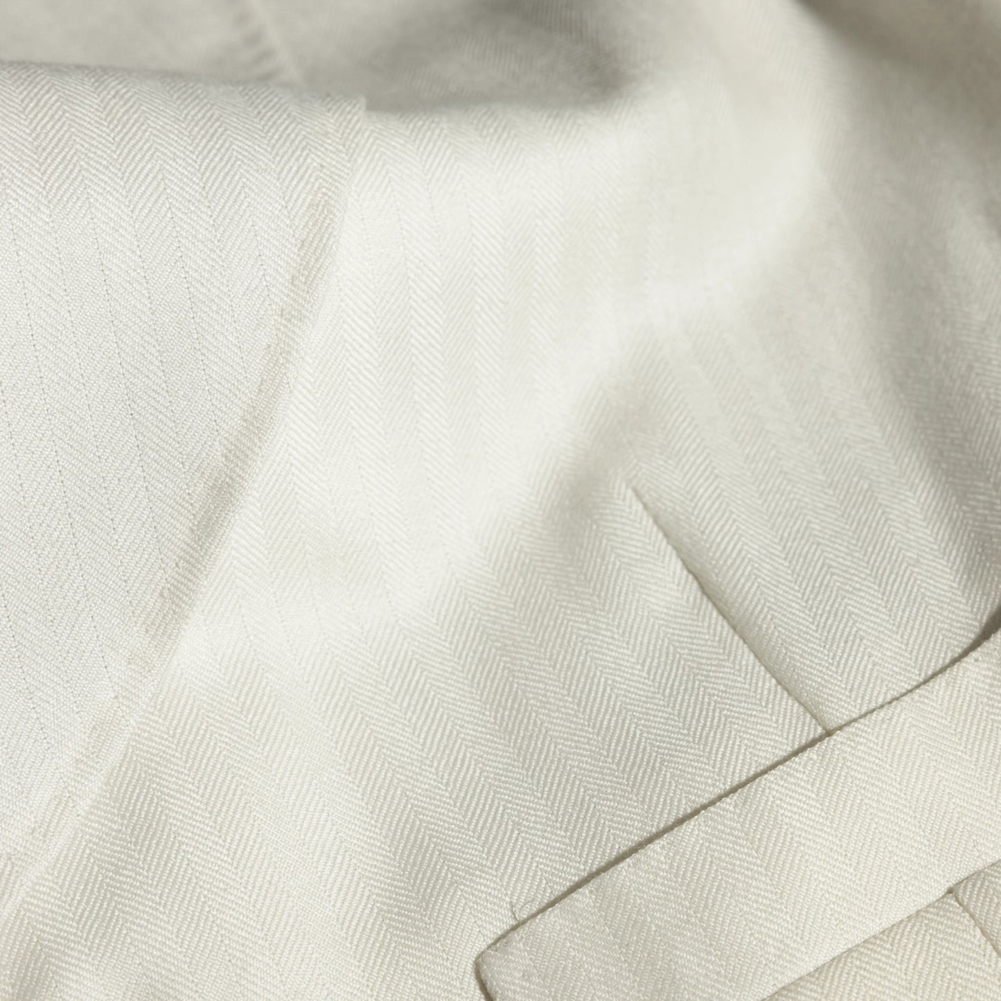 Waistcoat Madrid sand Cashmere and Silk herringbone