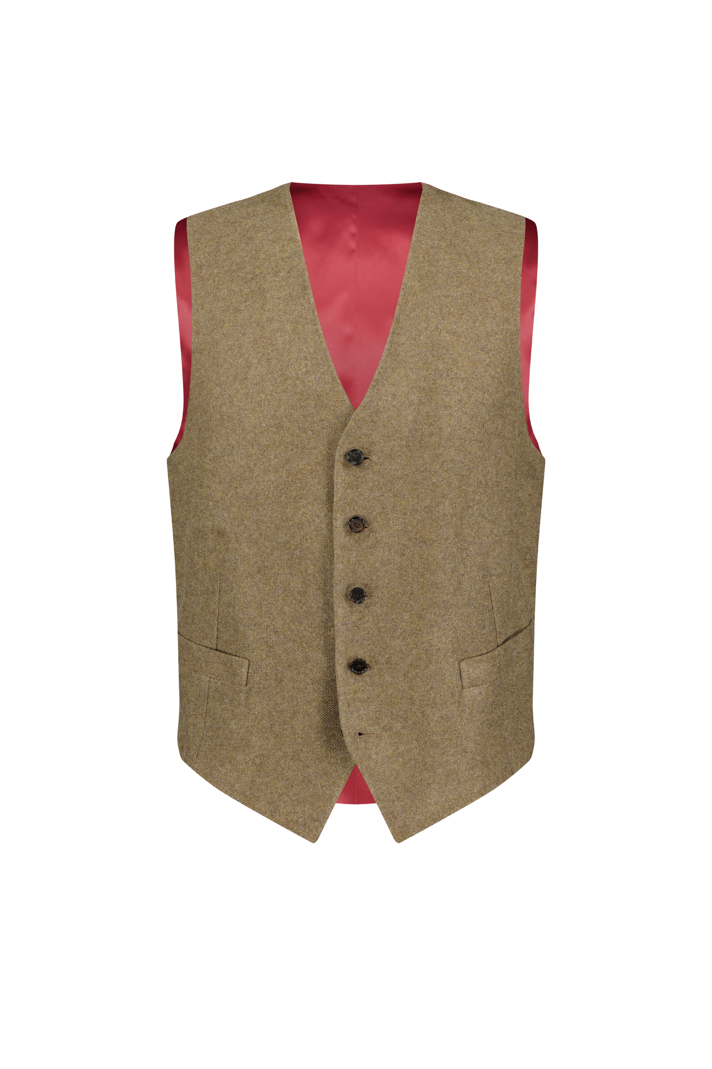 Waistcoat Brisbane green Cashmere jersey