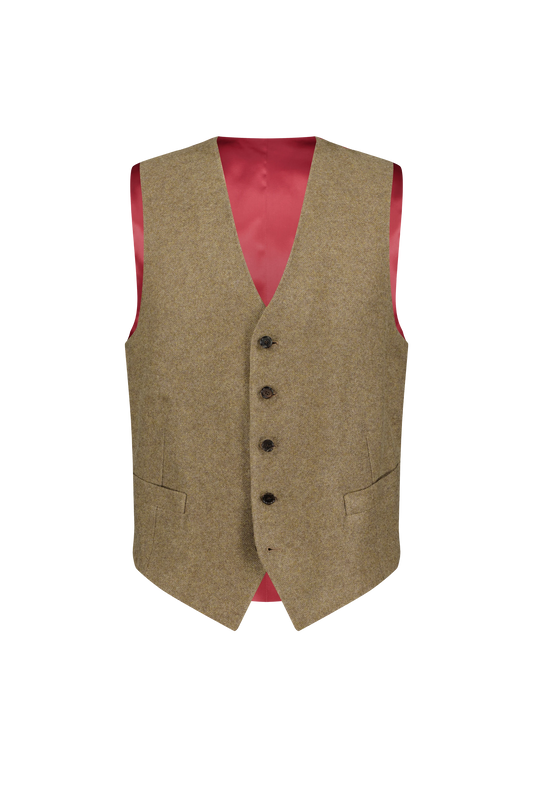 Waistcoat Brisbane green Cashmere jersey