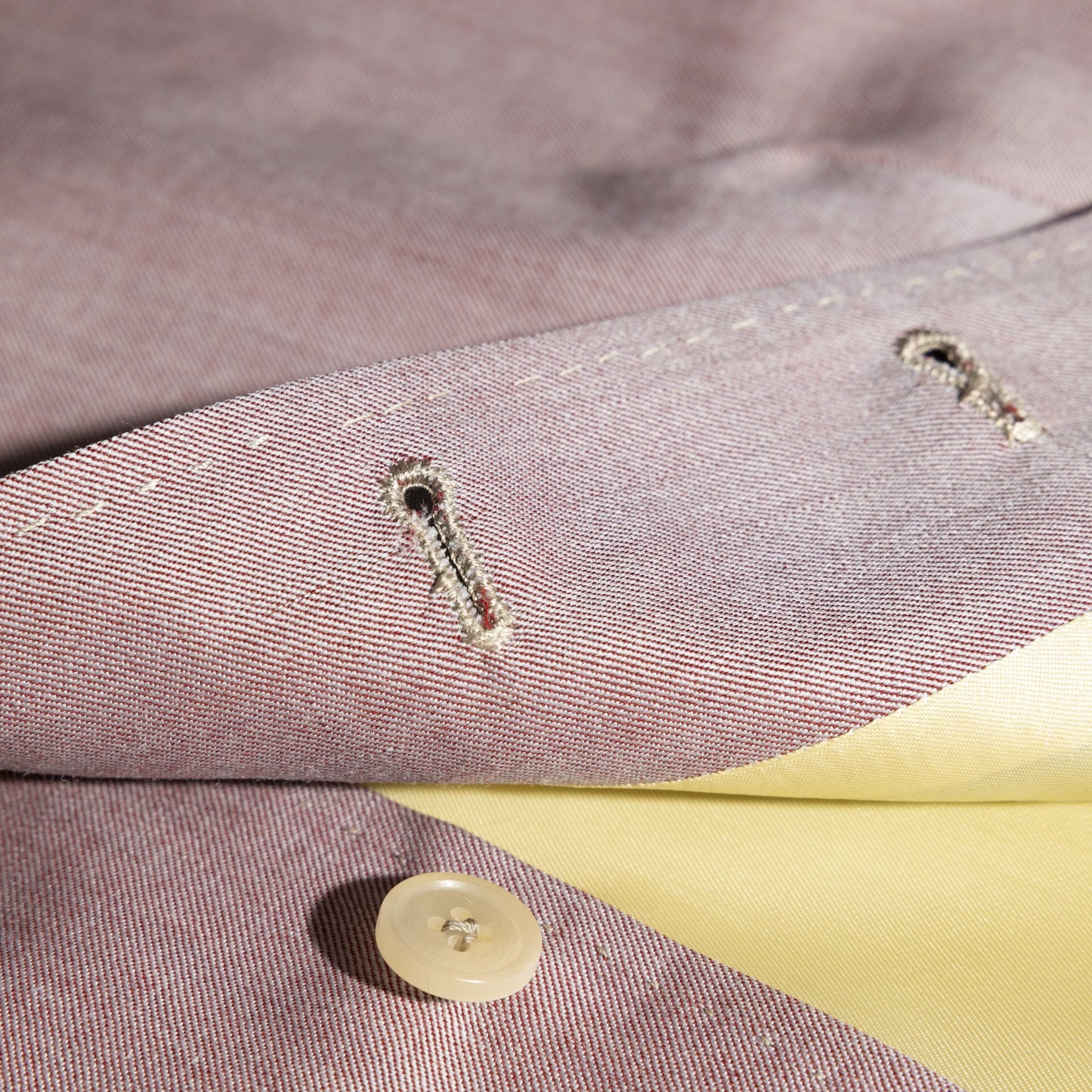 Waistcoat Canberra pink Wool and Cashmere twill