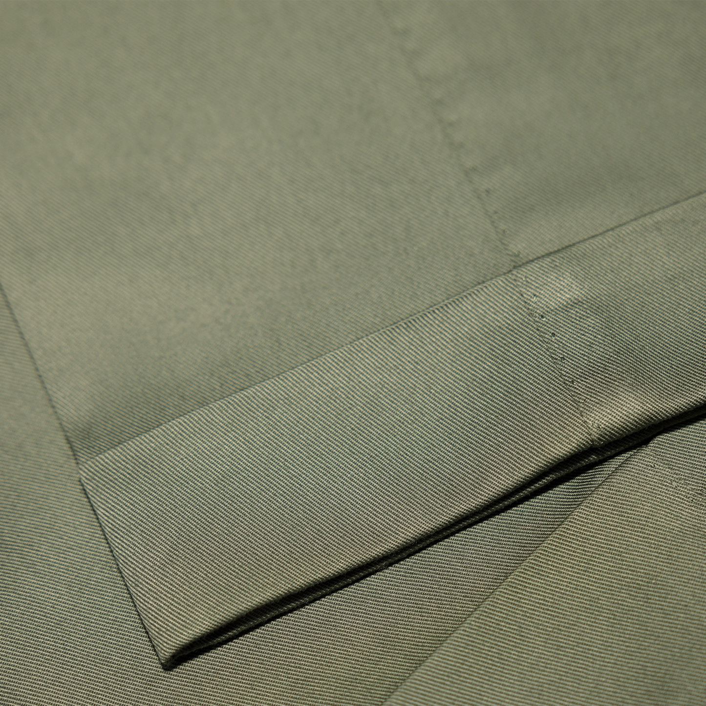 Trousers Hefei green Cotton twill
