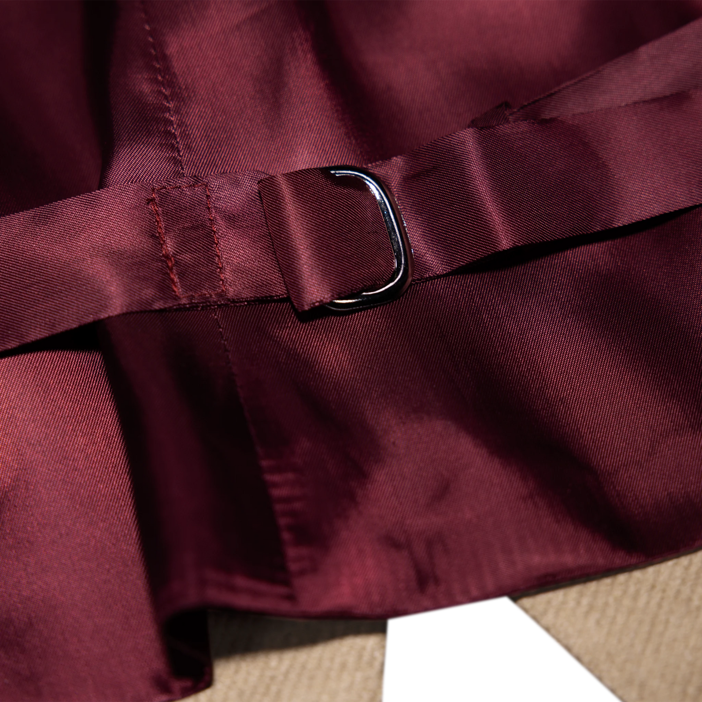 Waistcoat Austin tan Wool and Cashmere