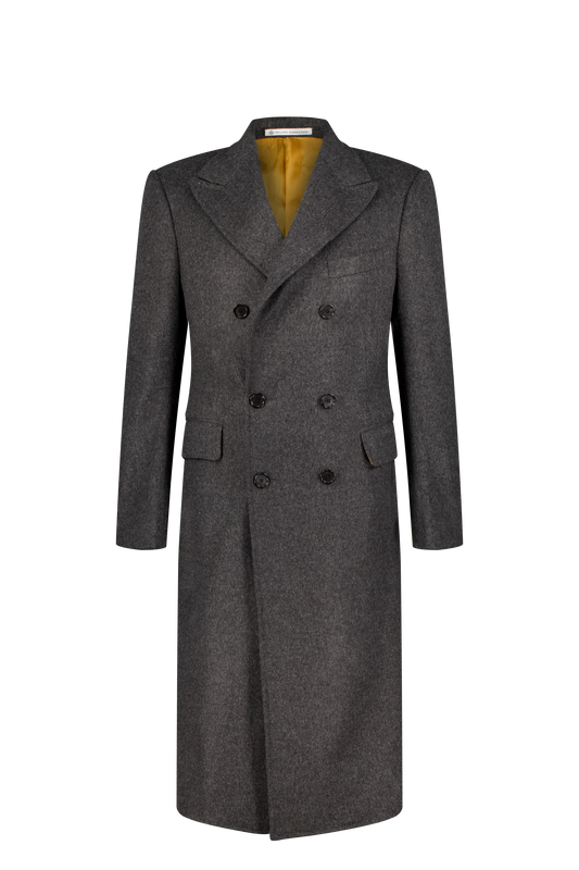 Overcoat Huddersfield Wool and Cashmere