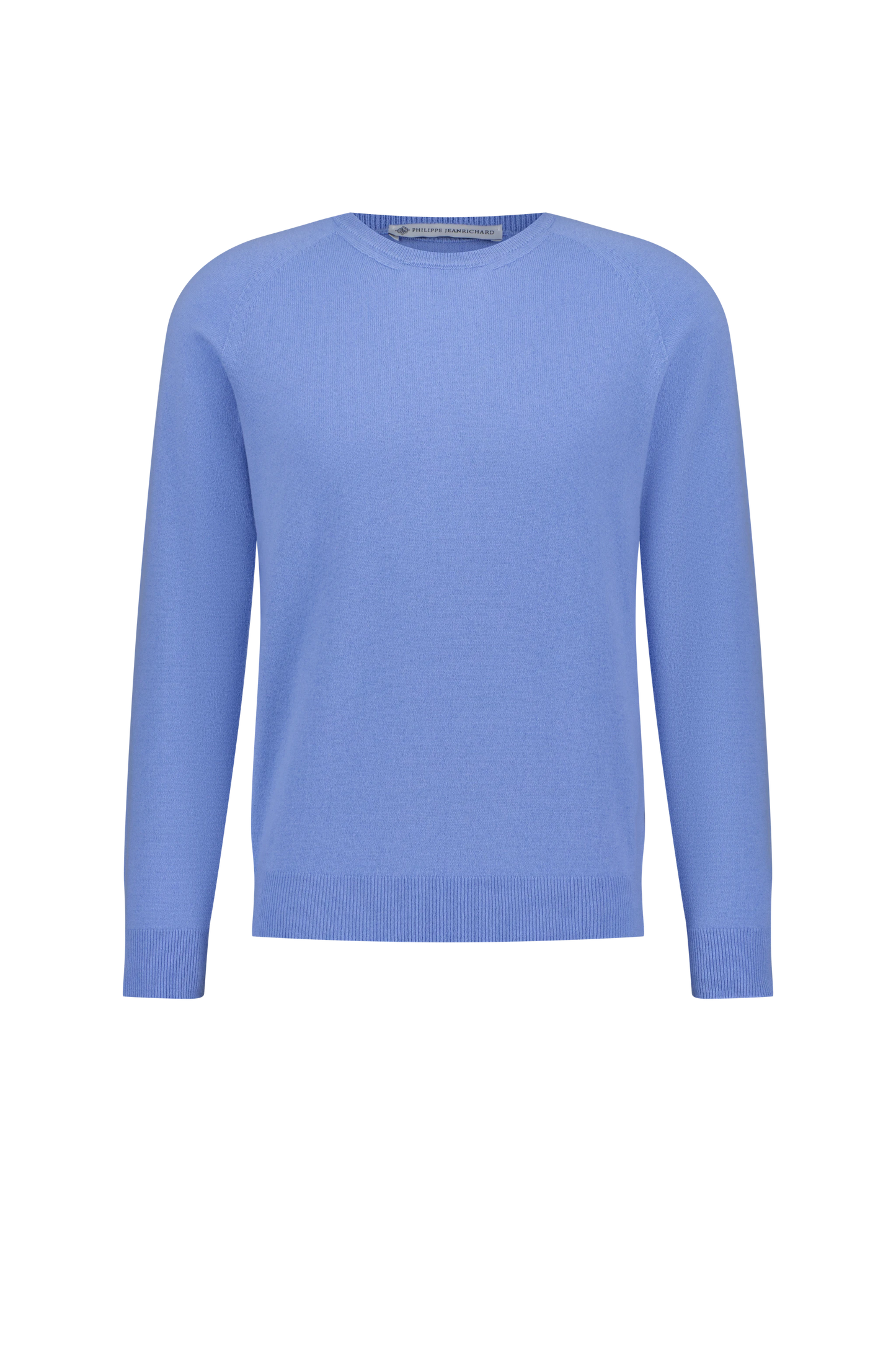 Knitwear Buffalo Egyptian blue Raglan Crew neck Cashmere