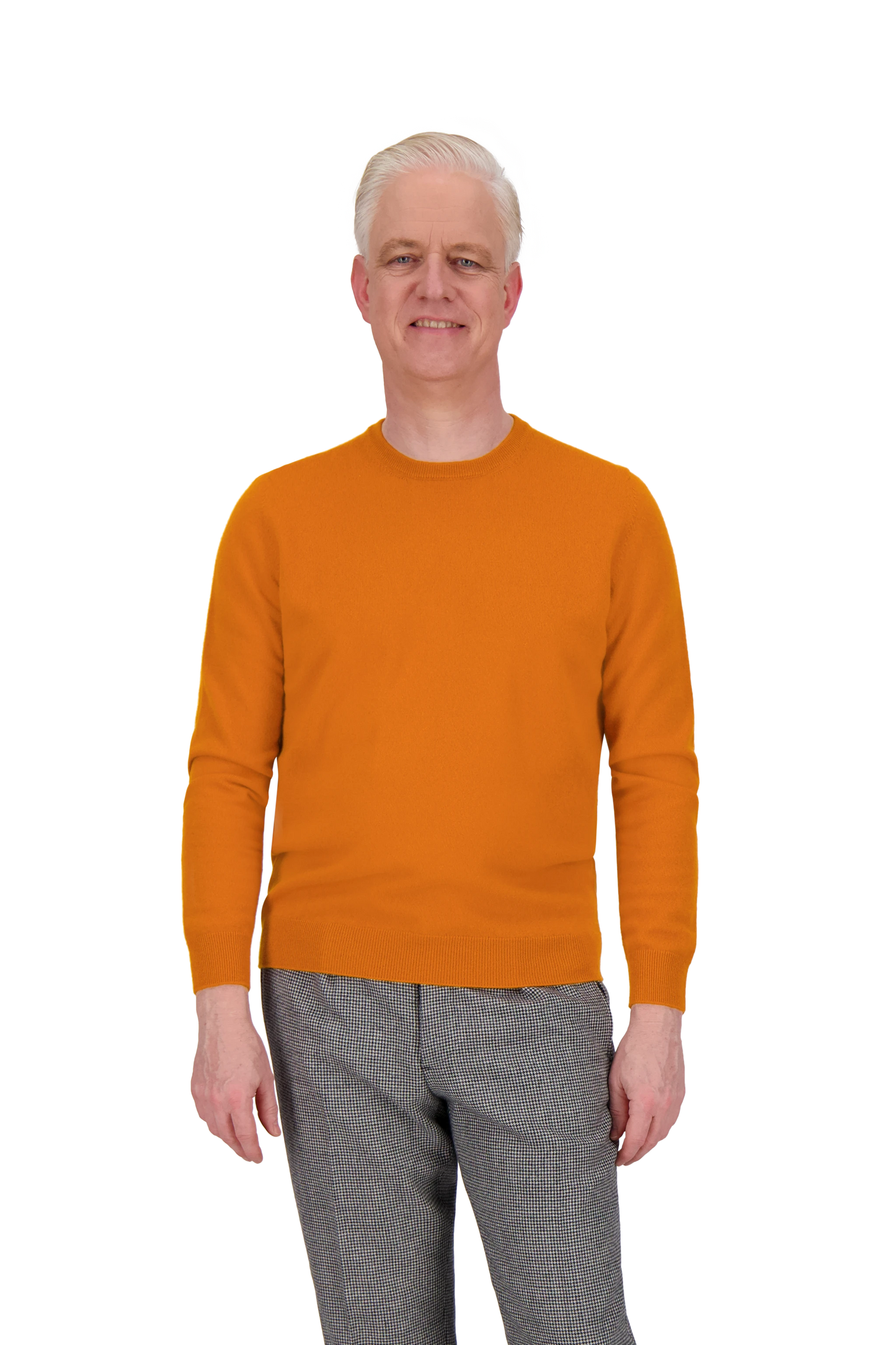 Knitwear Turin turmeric Crew neck Cashmere