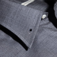 Shirt Stuttgart grey Swiss Cotton Flannel stripes