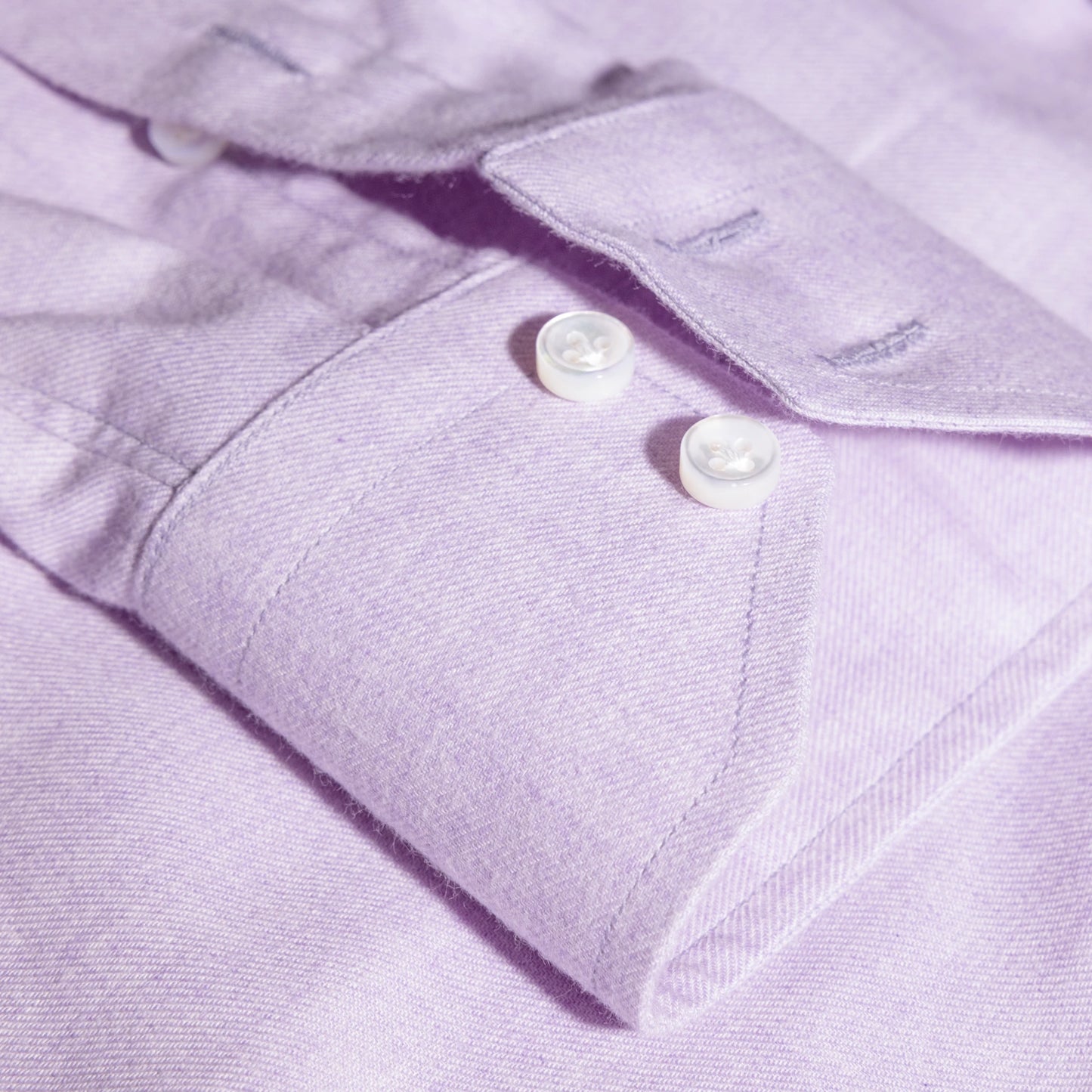 Shirt Warsaw purple Swiss Cotton and Cashmere