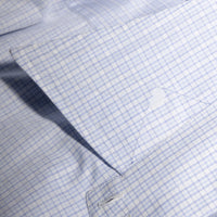 Shirt Harbin light blue 170/2 Swiss Cotton dobby