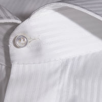 Shirt Bridgeport white 170/2 Swiss Cotton zephir stripes