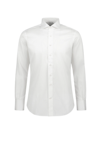 Shirt Bridgeport white 170/2 Swiss Cotton zephir stripes