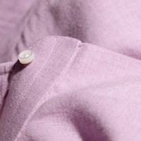 Shirt Cairns pink Swiss Cotton and Wool twill