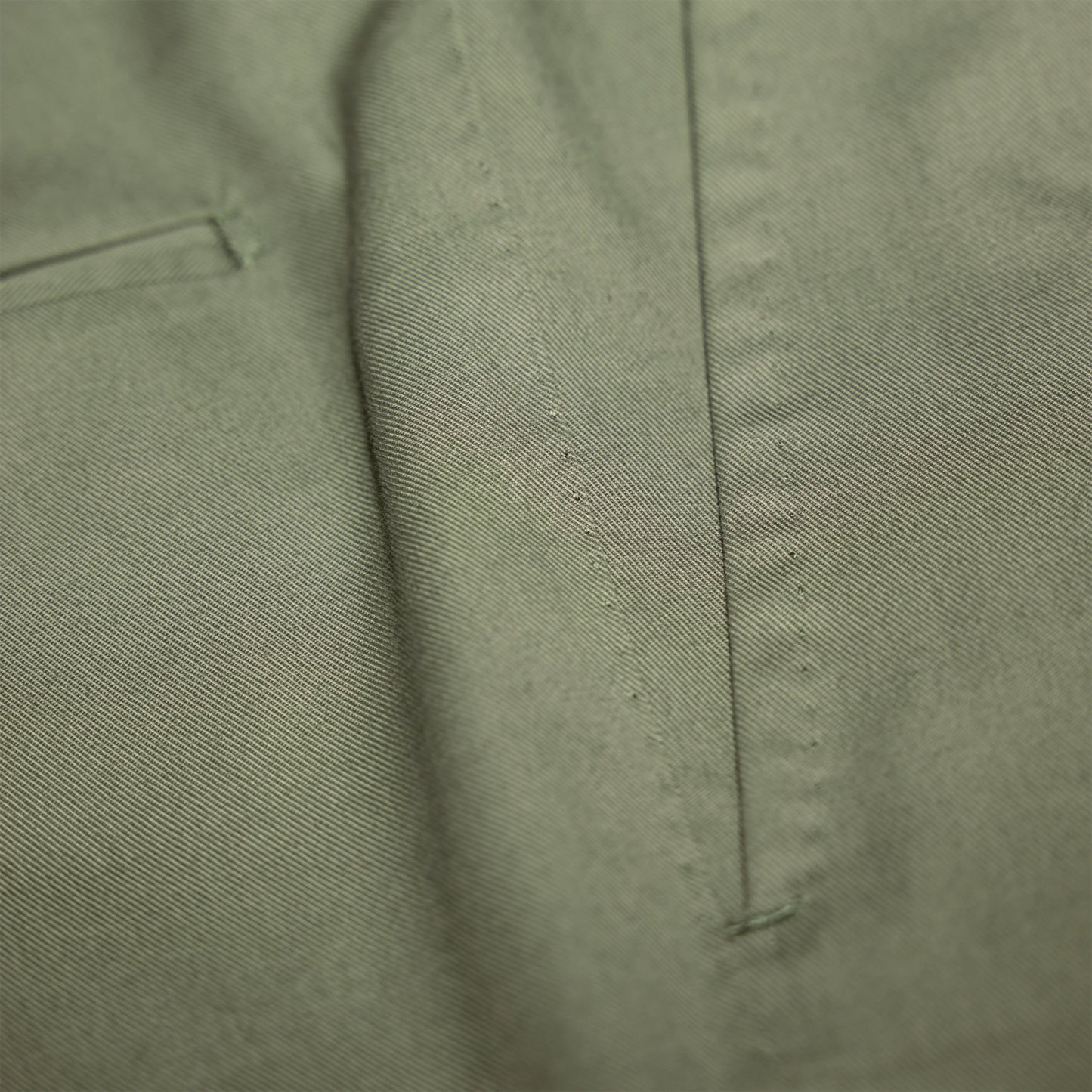 Trousers Hefei green Cotton twill