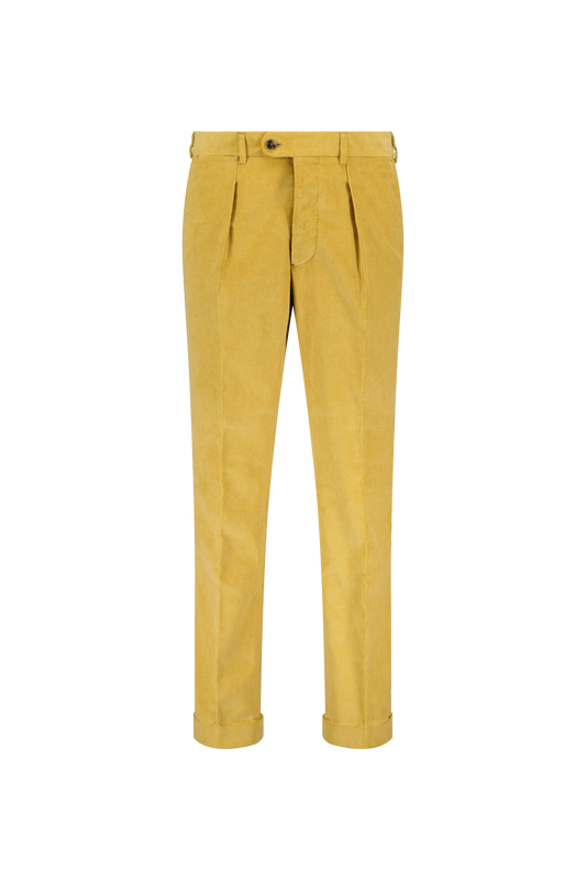 Trousers Memphis yellow Cotton Corduroy